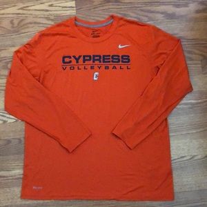 Cypress volleyball workout shirt